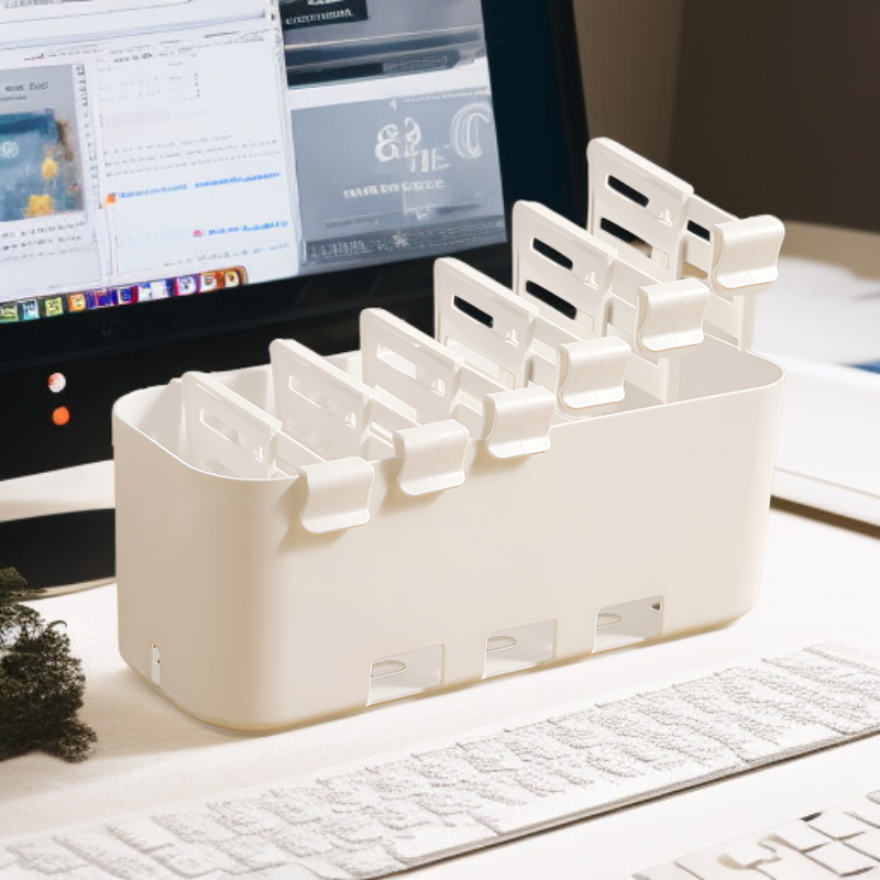 Schubladen-Ausziehschrankgestell mit eingebautem Trennwand-Aufbewahrungskorb, ausziehbarer Schrankse