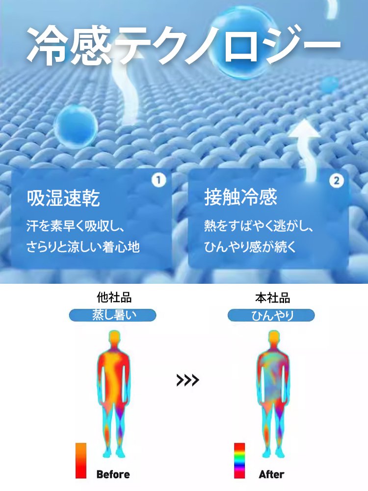 【ユニセックス】ひんやり速乾UVカットパーカー