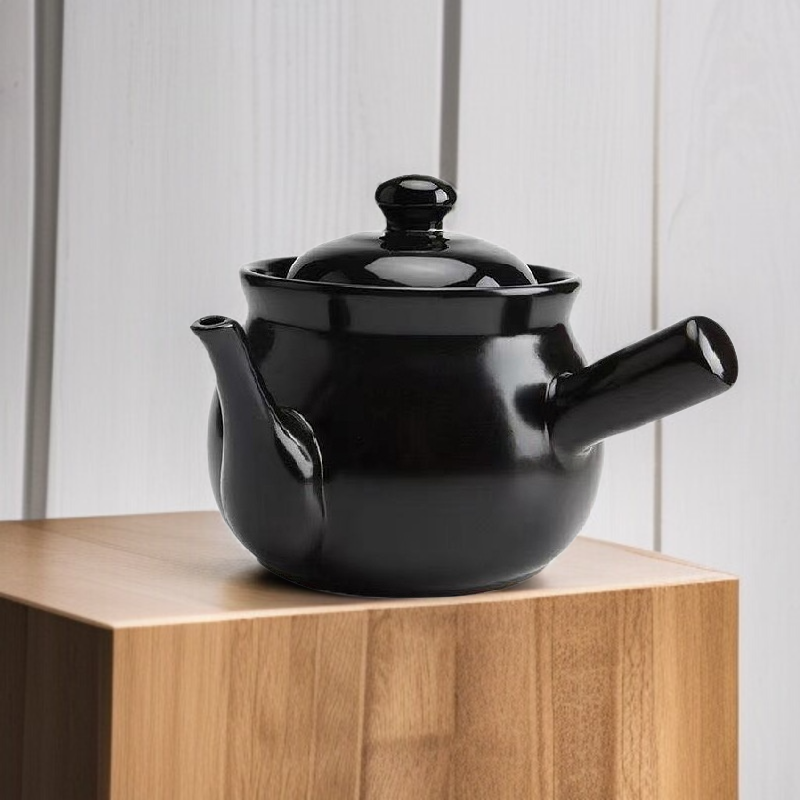 Chinesischer Arznei-Gesundheits-Tontopf, hochtemperaturbeständiger Arzneitopf