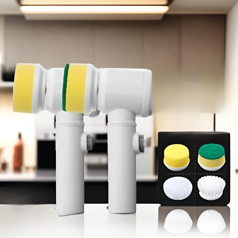 Cepillo de limpieza eléctrico multifuncional para cocina y hogar