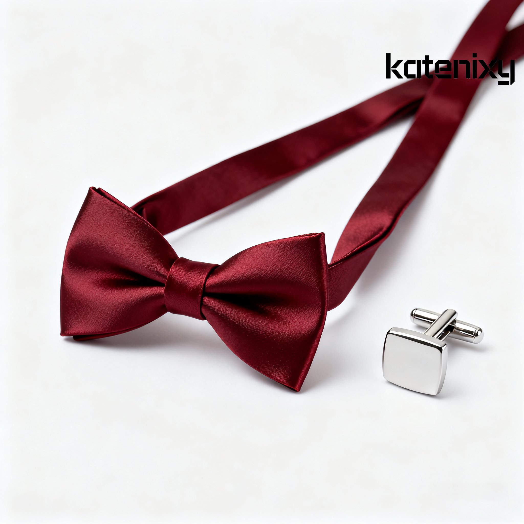 고급 빨간색 나비넥타이
