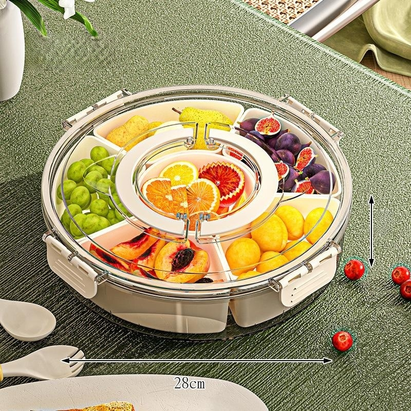 Portable refrigerator fruit salad storage box