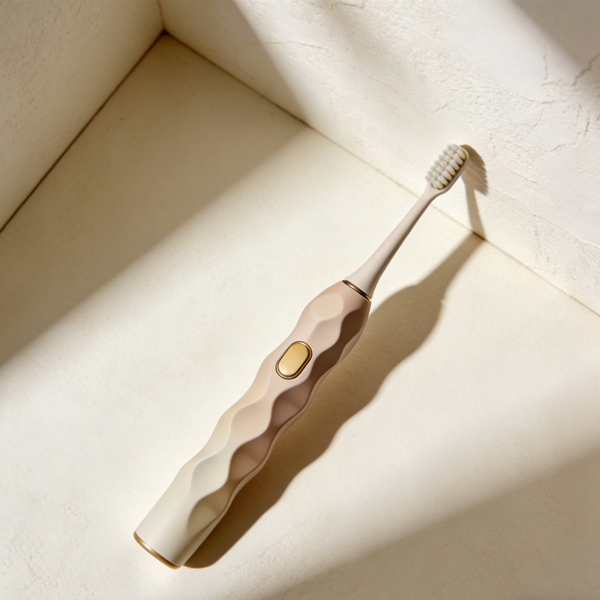 Compact rechargeable electric toothbrush