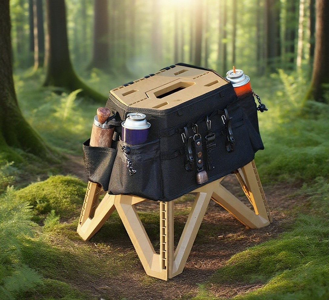 튼튼한 소재의 접이식 의자