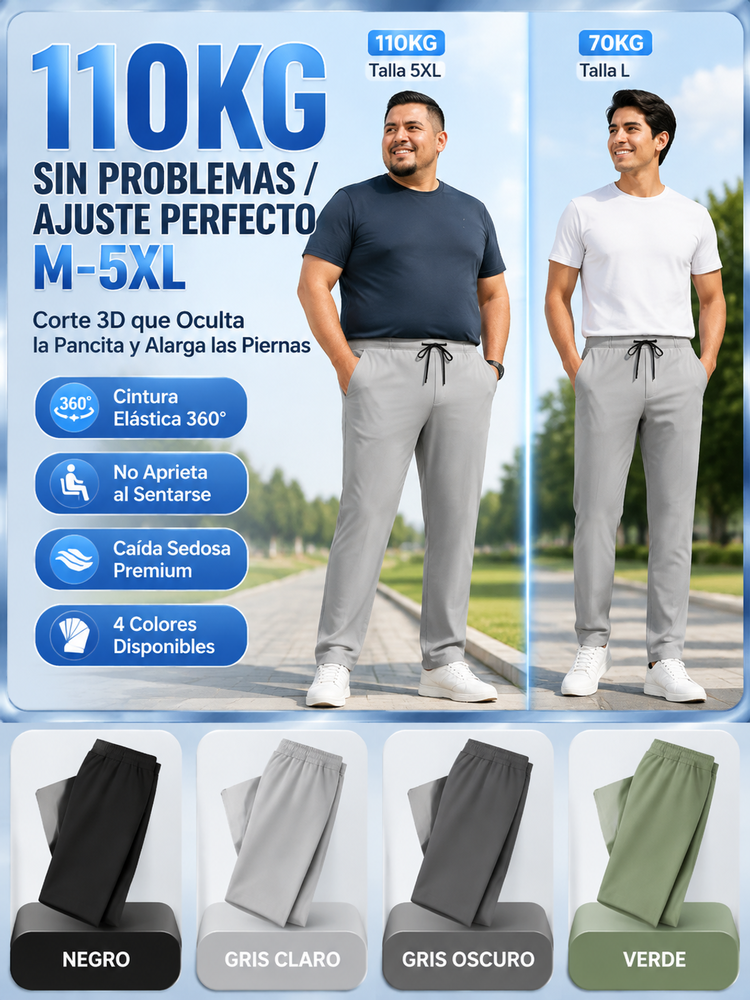 【Limitado 100 piezas】Pantalón largo de hielo transpirable y delgado con protección solar