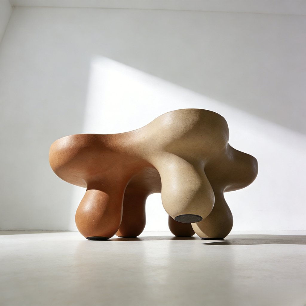 リビングに置いた小型コーヒーテーブルの使用例