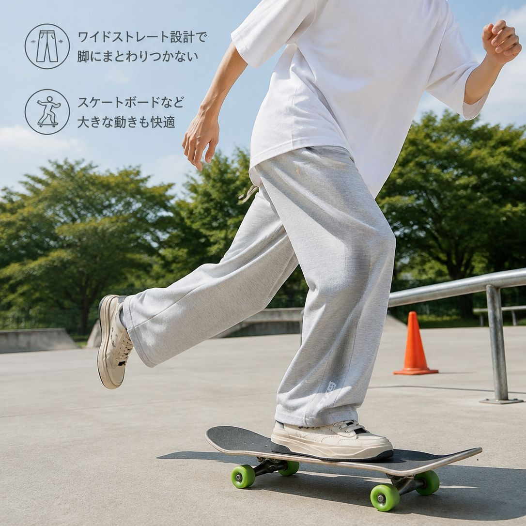 メンズ薄手カジュアルスポーツパンツ夏モデル