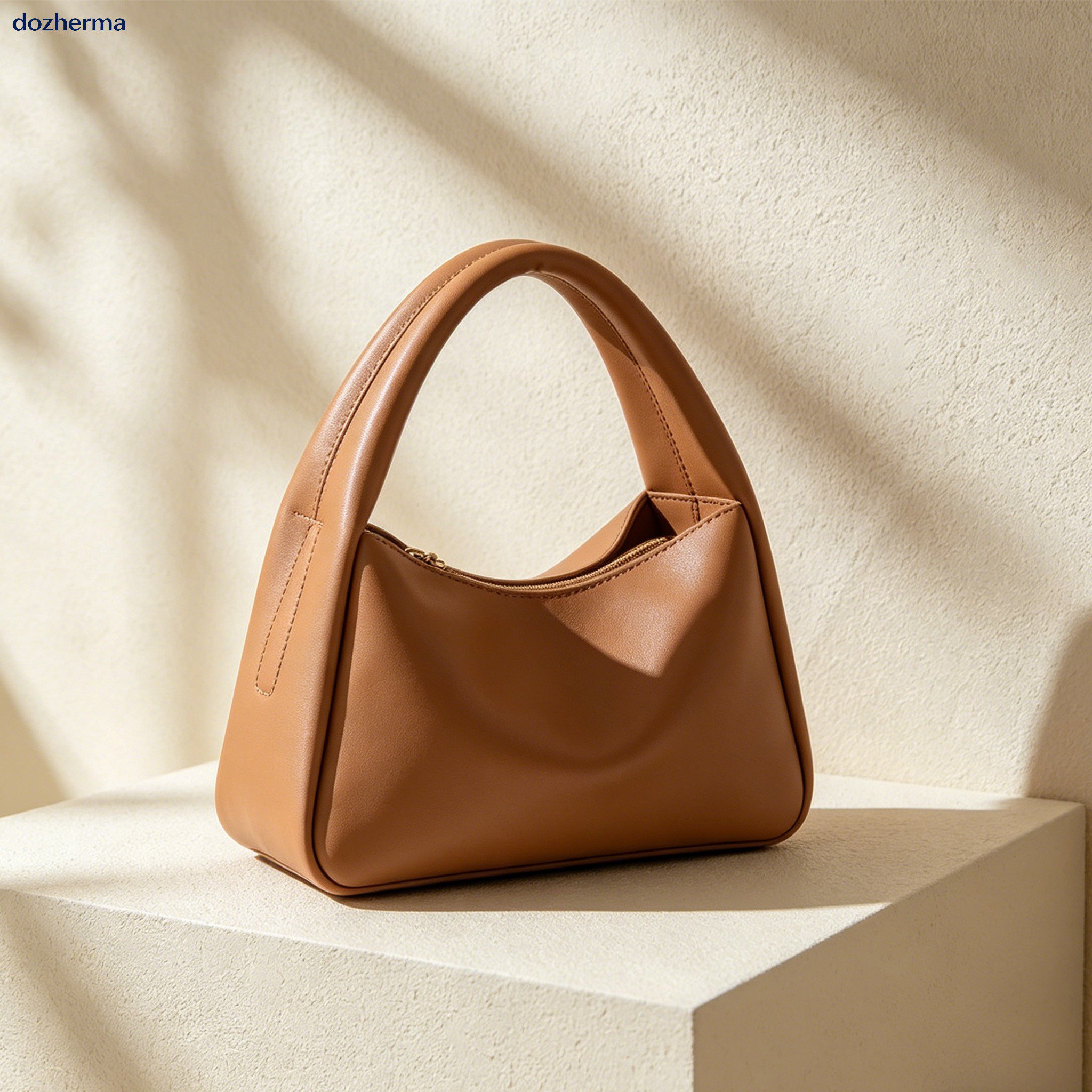 부드러운 가죽 도시락 가방 (4개입)