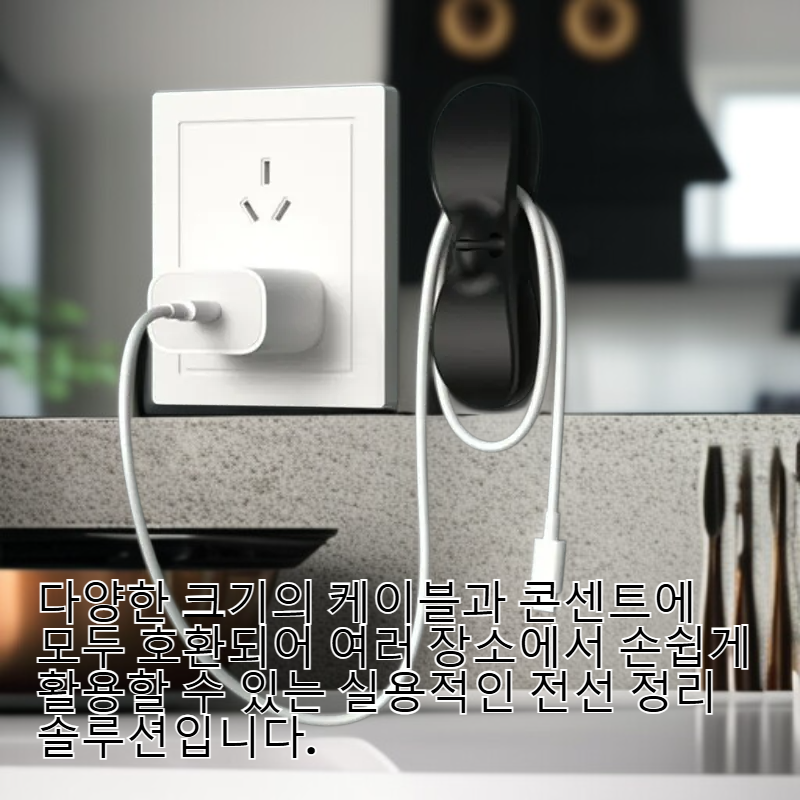 아이앤트 케이블 콘센트선 정리함