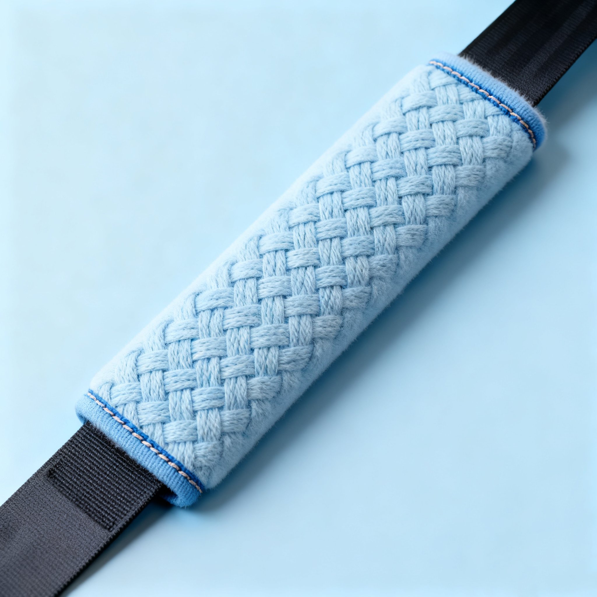 Měkký polštářek na bezpečnostní pás pro pohodlnou jízdu