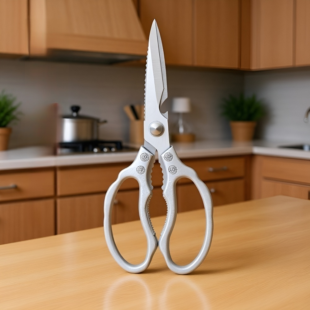 キッチン用アルミ合金製高耐久食品用はさみ