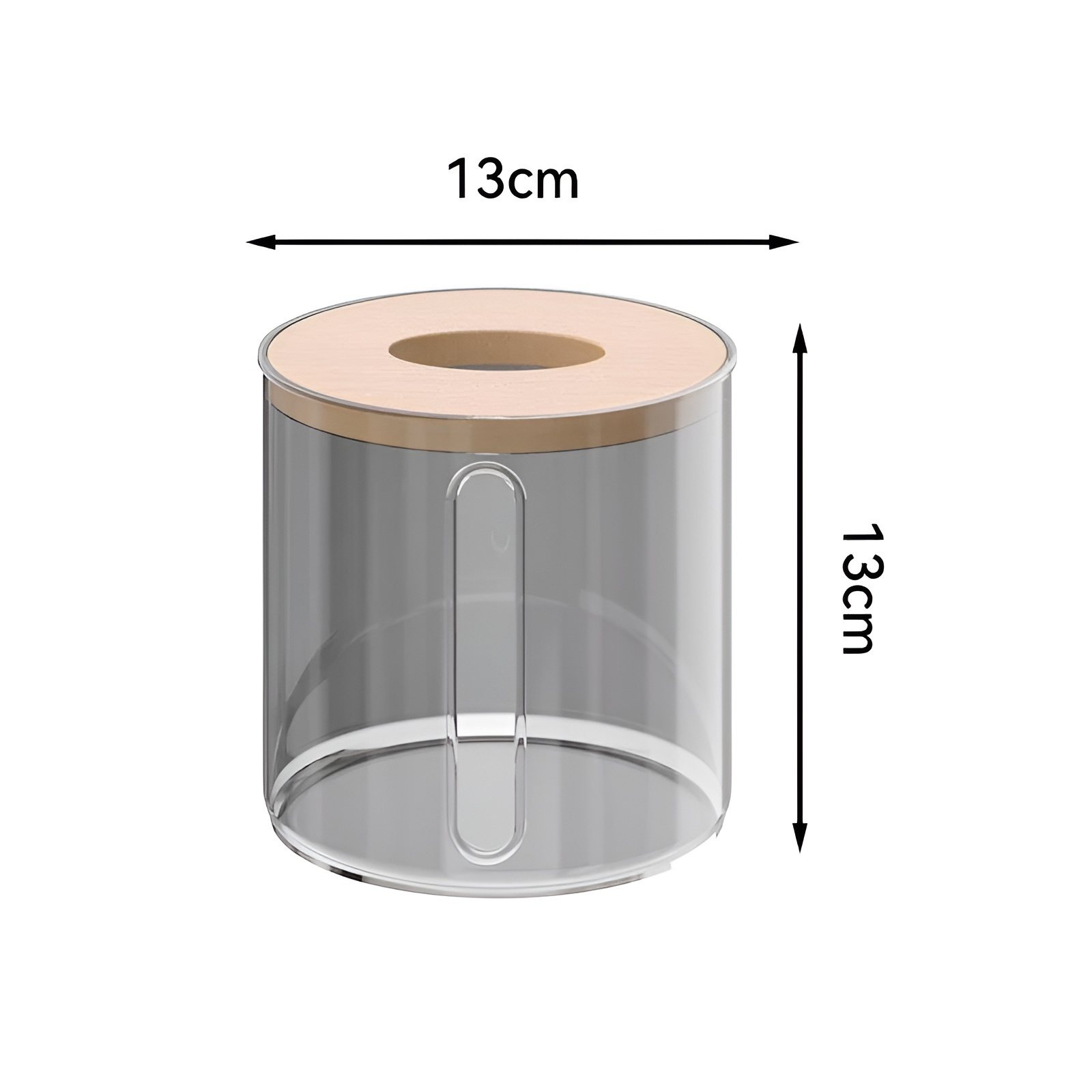 Multifunctional Tissue Box and Paper Roll Holder