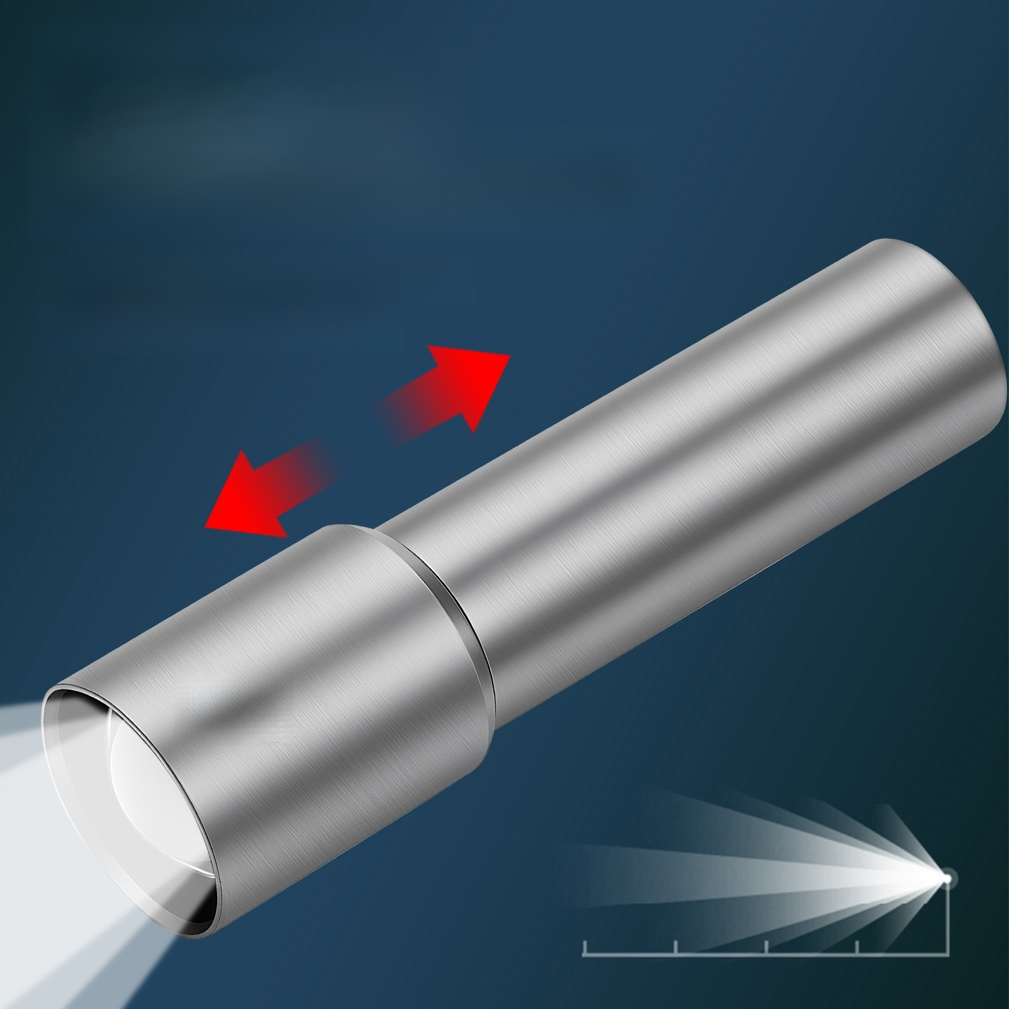 Rechargeable Portable Flashlight