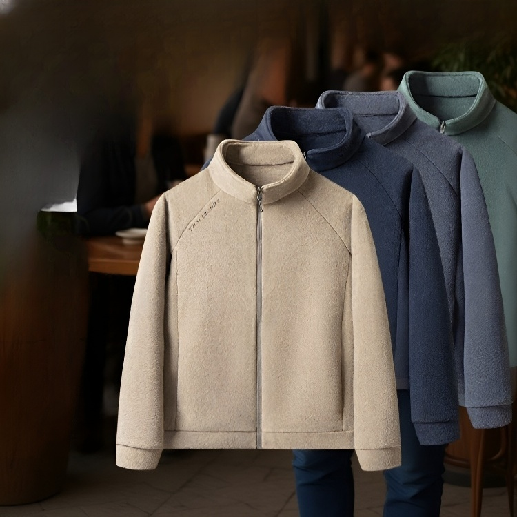 기모 안감 디테일 클로즈업