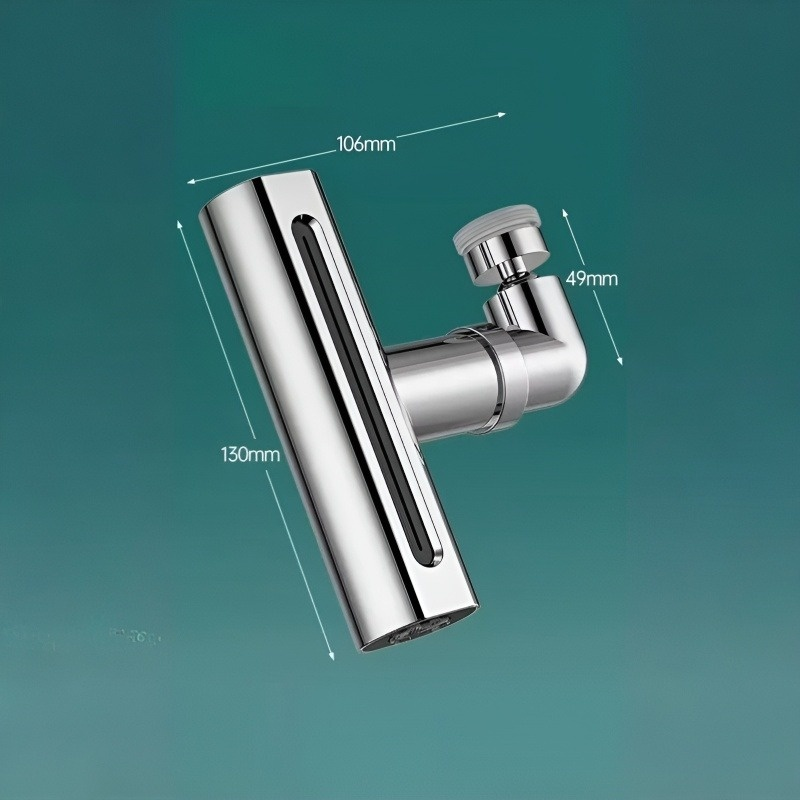多機能回転滝雨シャワー水栓