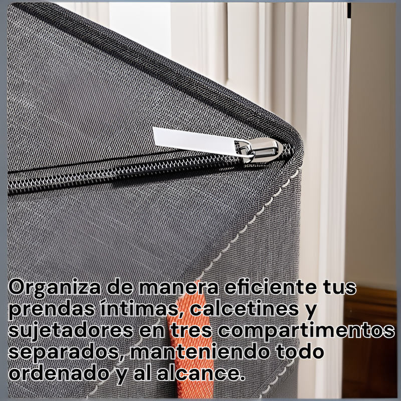  Caja organizadora de cajones para ropa interior 3 en 1