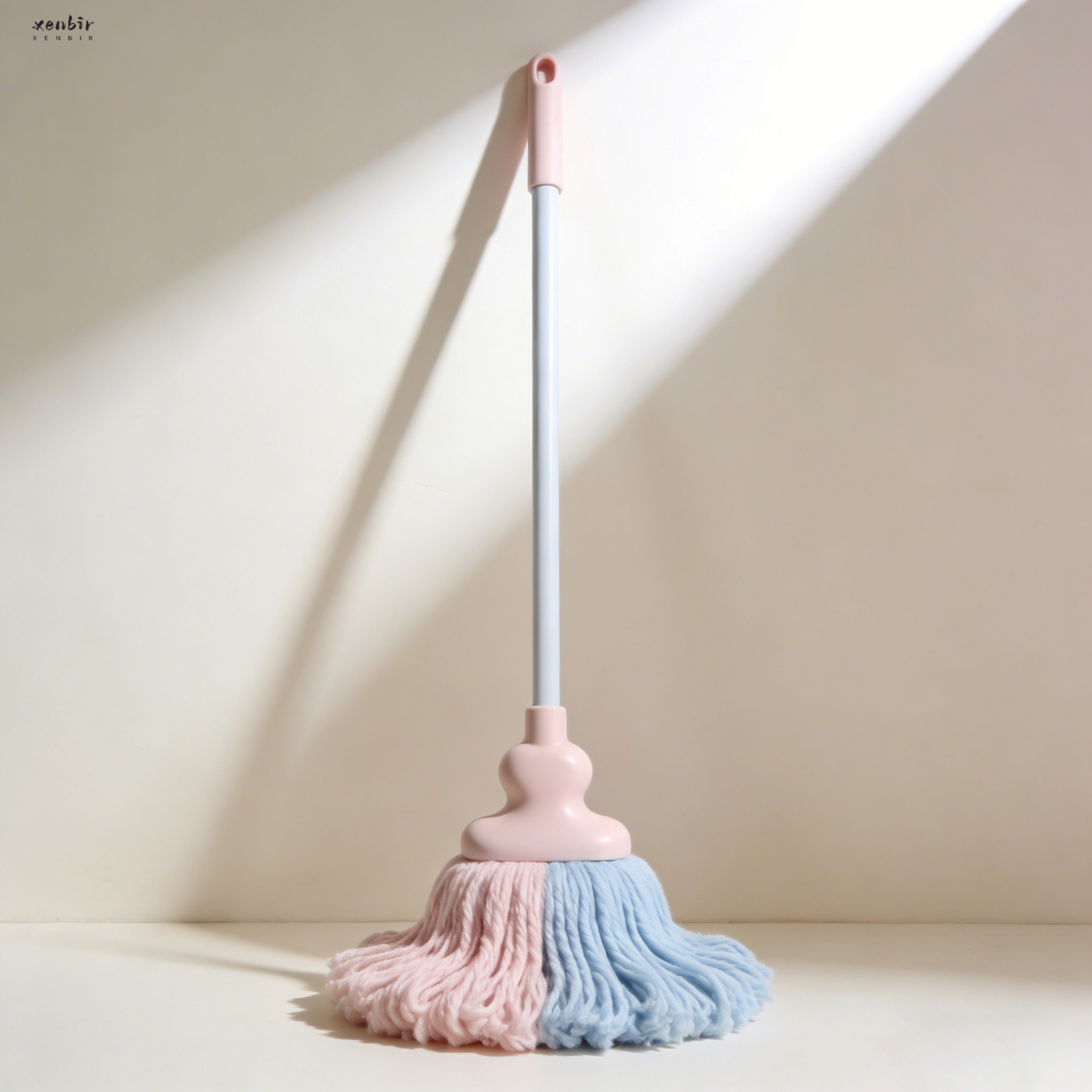 ไม้ถูพื้นแบบหมุนสำหรับทำความสะอาด