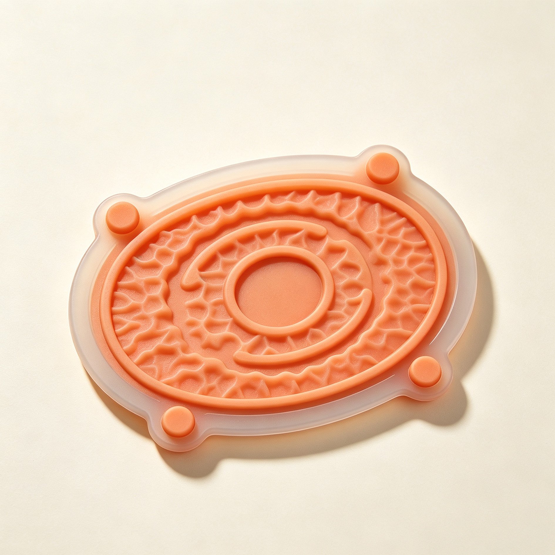 Close-up of heat resistant silicone pad texture