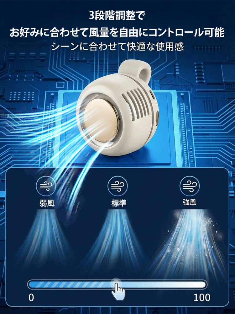 【本日半額】12,800円➡️5,980円。明日には元の価格に戻ります。 クリップ式ポータブルミニファン