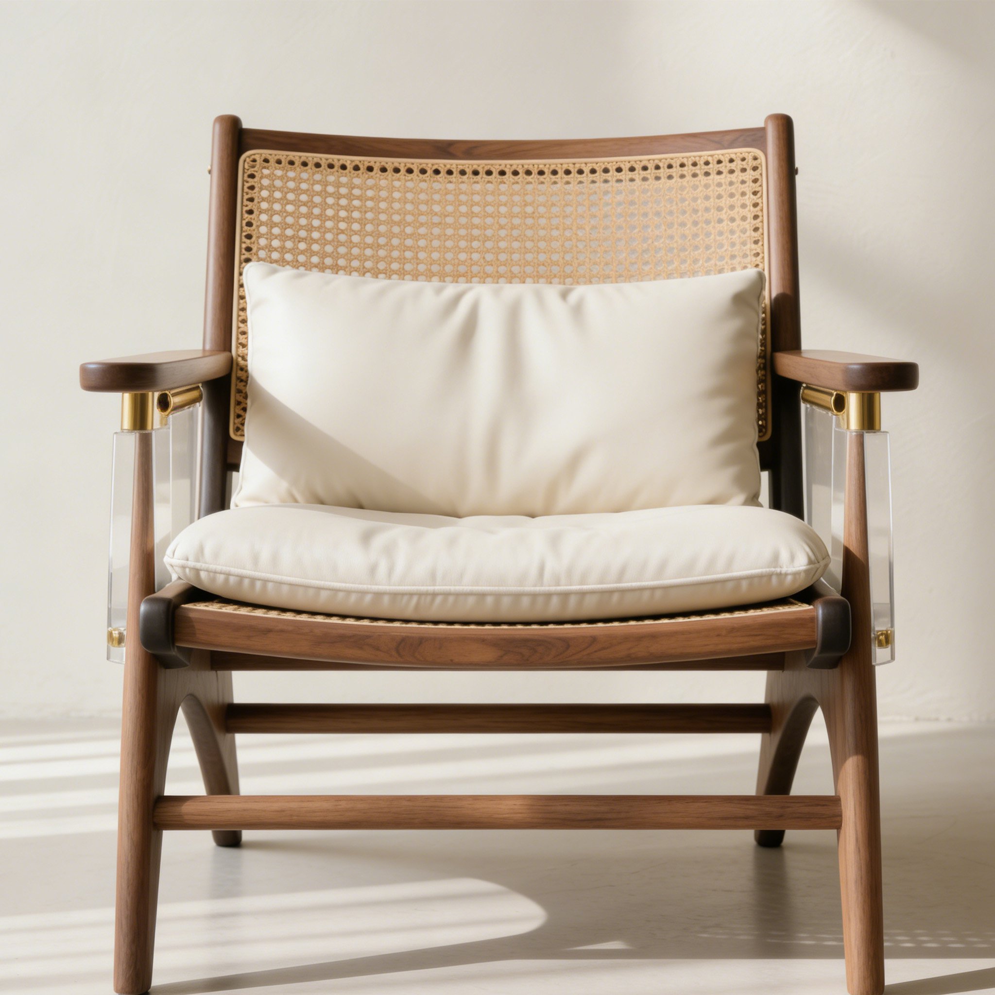 프리미엄 라탄 짜임 휴식 의자