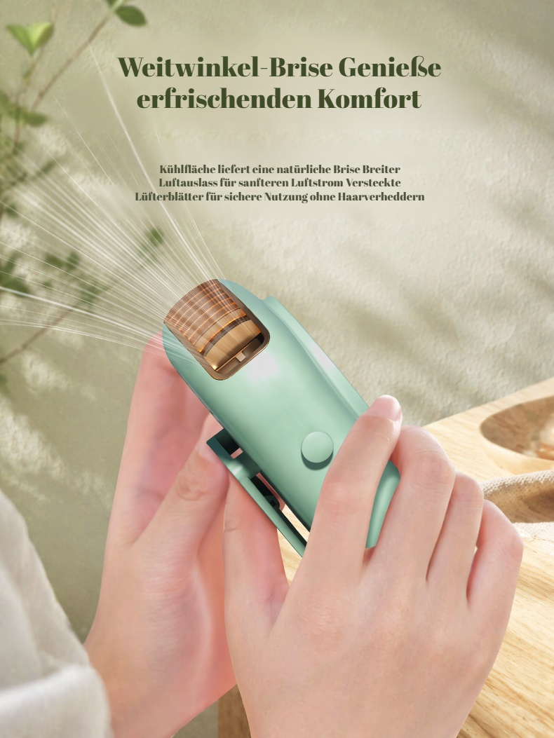Leichter tragbarer Ventilator für unterwegs