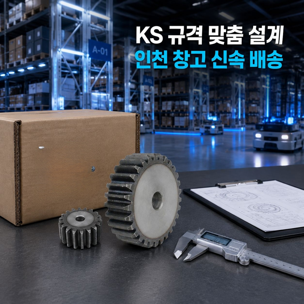 고정밀 비표준 전동 기어 가공