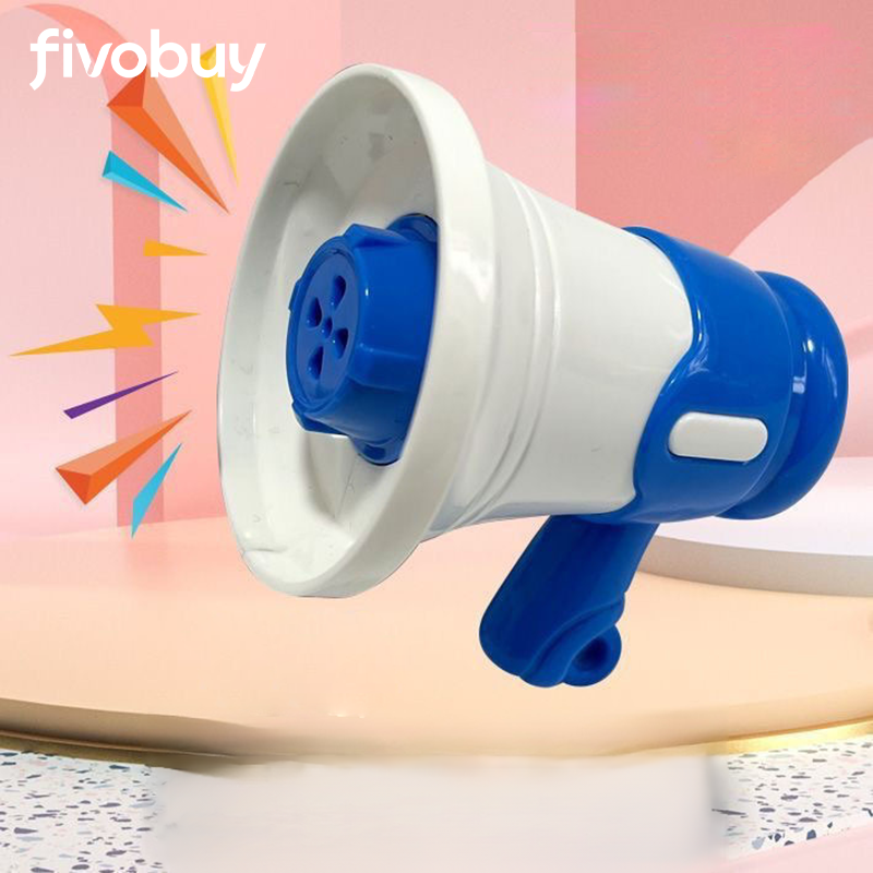 ลำโพงพวงกุญแจฮอร์นขนาดเล็กสำหรับบันทึกเสียงแบบพกพา (แพ็ค 2 ชิ้น)