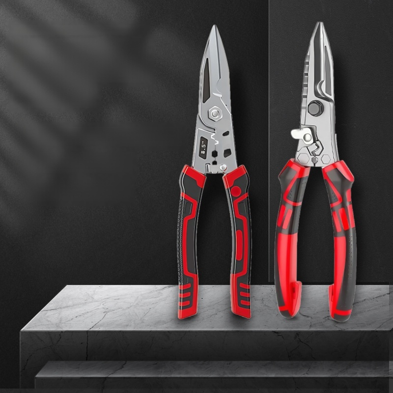 工業級強力合金鋼剪剝線壓線鉗