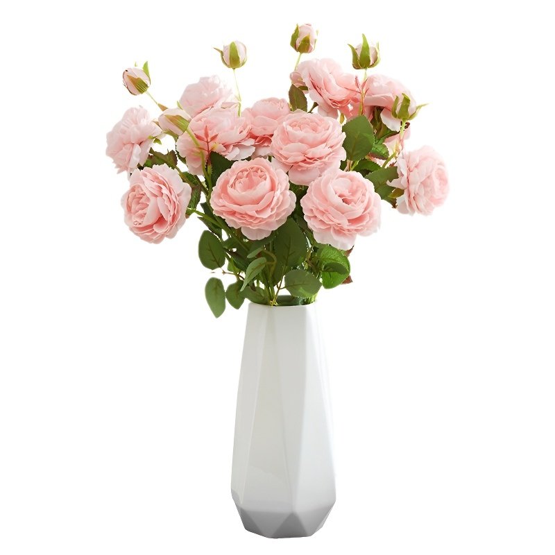 結婚式用人工バラブーケ リビングルーム装飾フラワー