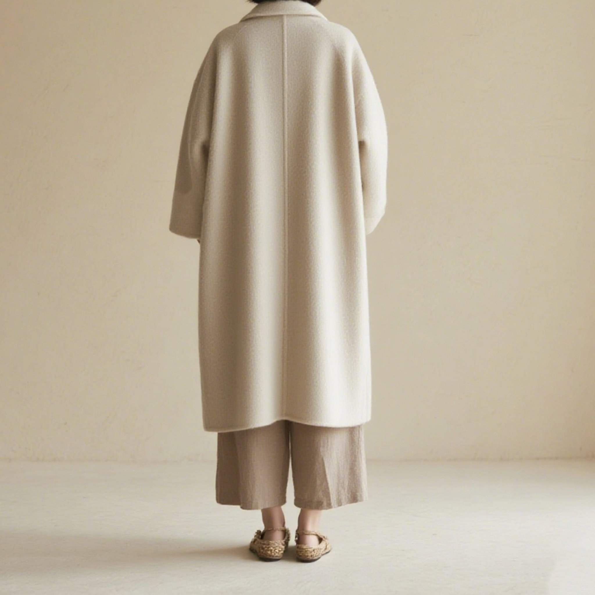 카멜톤 보온 롱코트