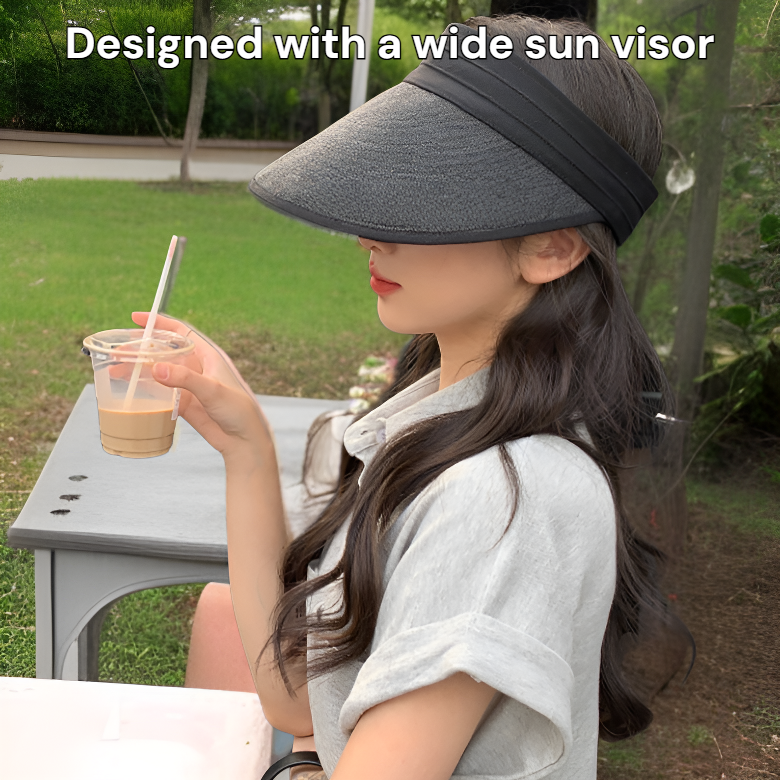 Multi-Functional Sports Cap with Sun Visor