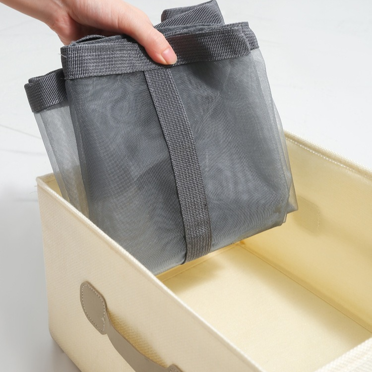 벽걸이형 접이식 빨래 바구니