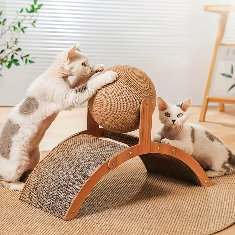 Kratzbrett aus Wellpappe für Katzen