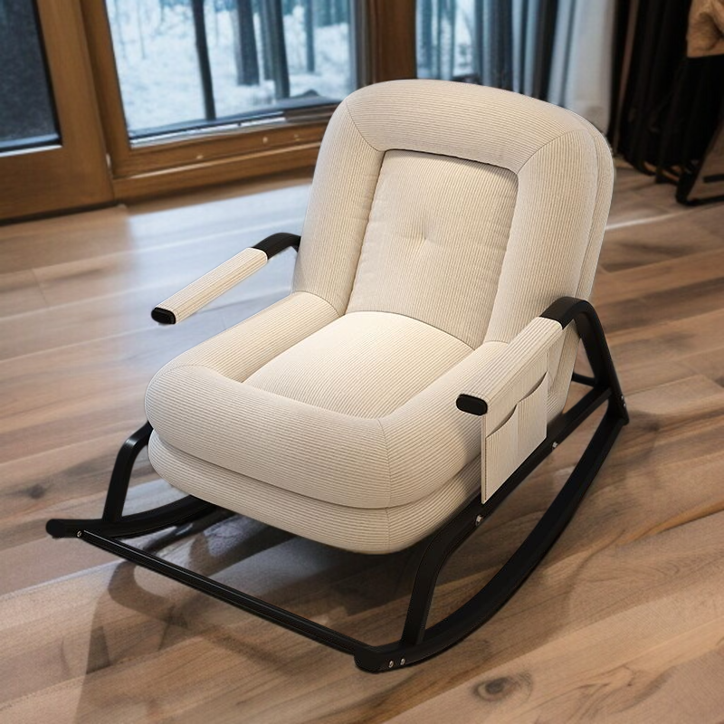 Internet celebrity rocking chair home lazy chair comfortable reclining single rocking chair balcony 