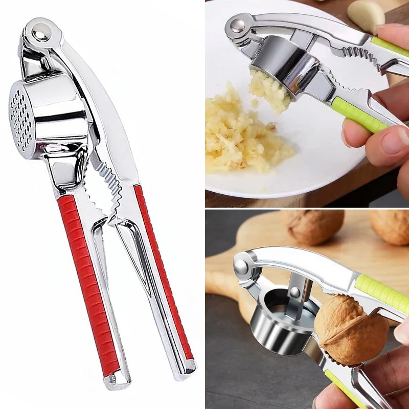 Peeler, garlic press, crusher