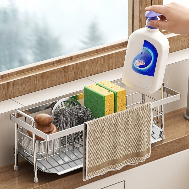 【SUS304不銹鋼製】沥水架