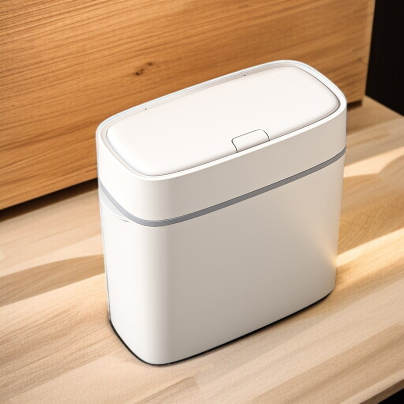 世帯のふたが付いている台所不用な大箱 ペーパー バスケット押しのタイプ浴室の不用な大箱