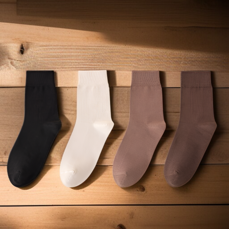 Męskie długie skarpetki biznesowe