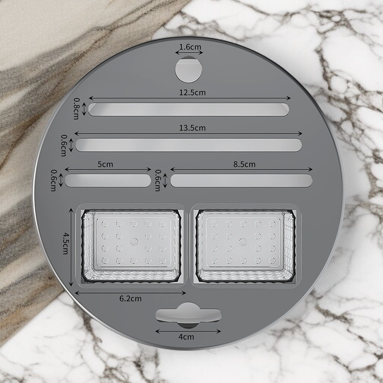 360°回転鉄芸円形刃物台箸籠