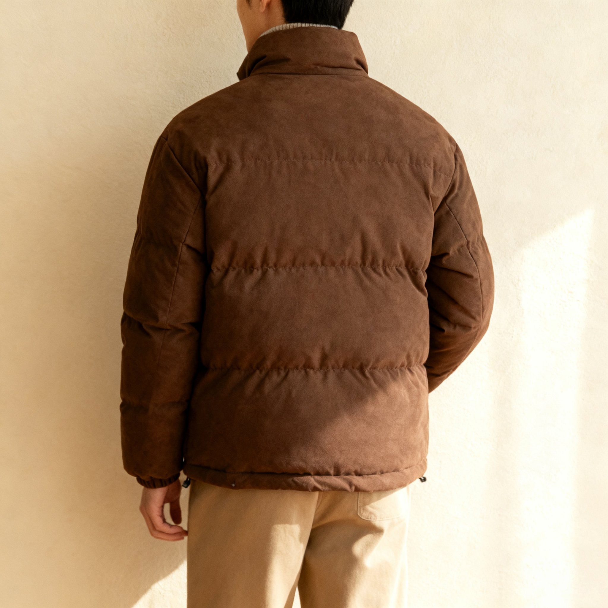 高品質コットン素材のパーカー詳細