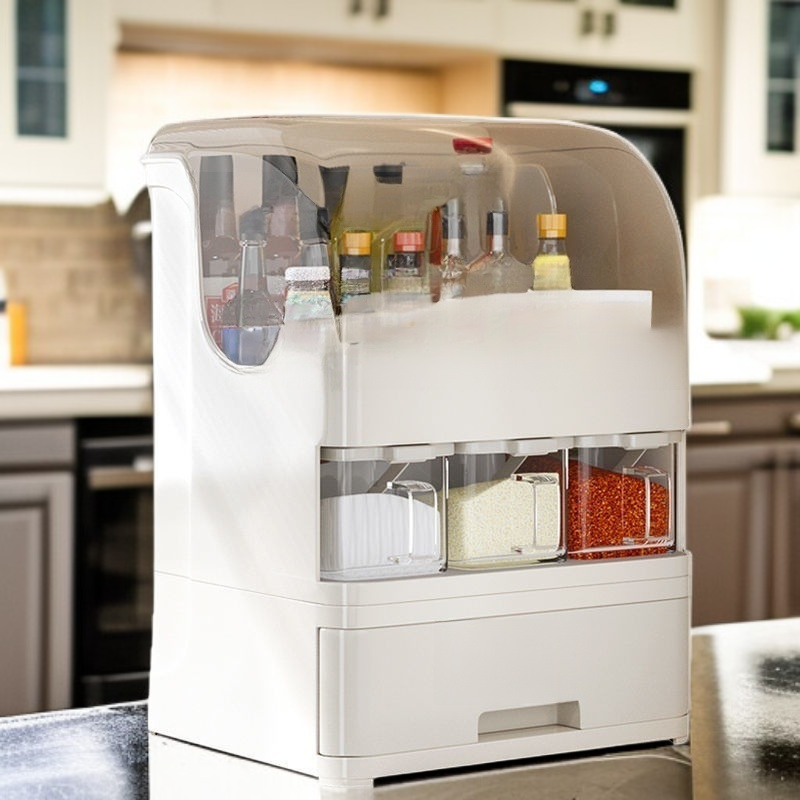 ชุดกล่องเครื่องปรุงอเนกประสงค์สำหรับลิ้นชักในบ้าน