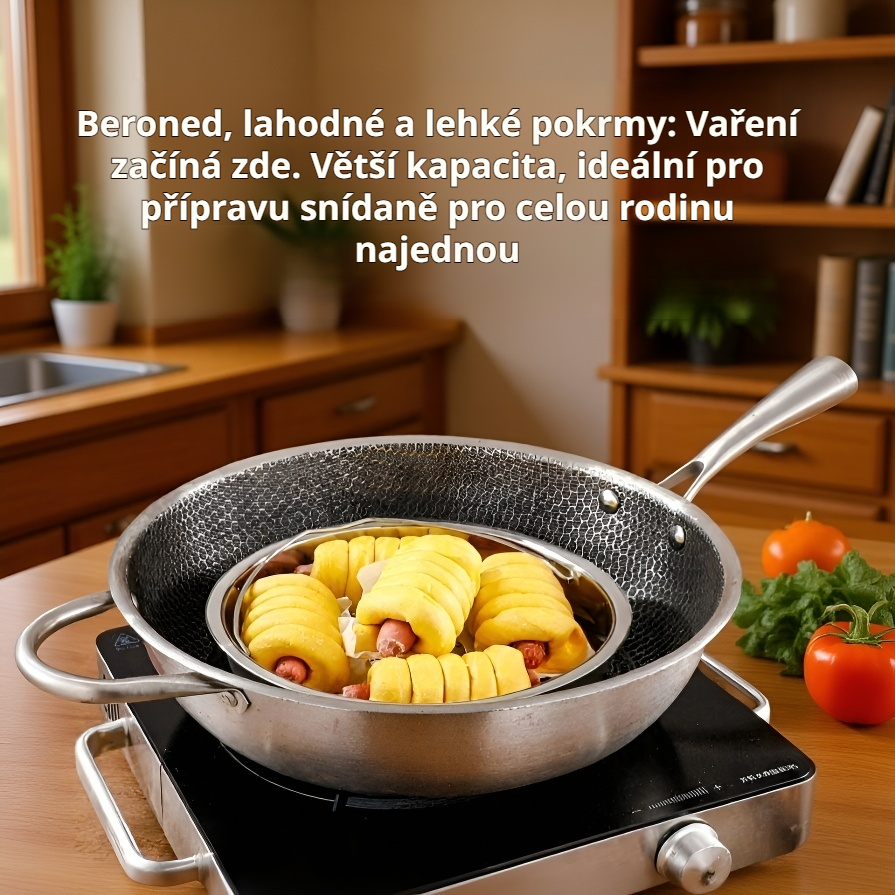 Napařovací podnos z nerezové oceli JMY-304