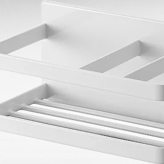 Toilet Paper Organizer Box with Wall Mount Design