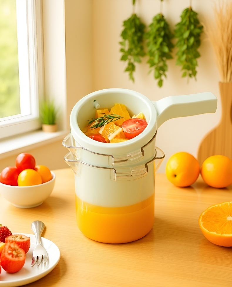 채소를 손쉽게 착즙하는 다기능 착즙기