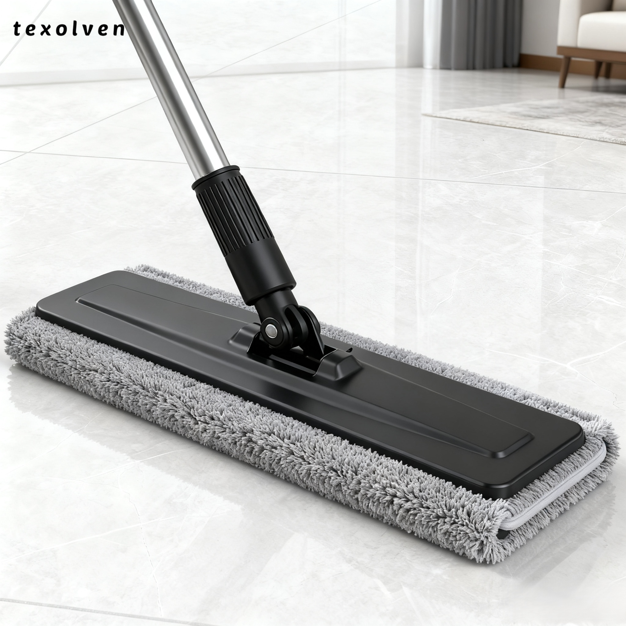 핸즈프리 플랫 모ップ (3개)