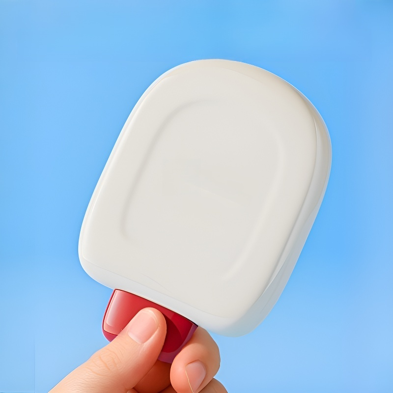 แม่พิมพ์น้ำแข็งแบบกดมือ เกรดอาหาร พร้อมฝา