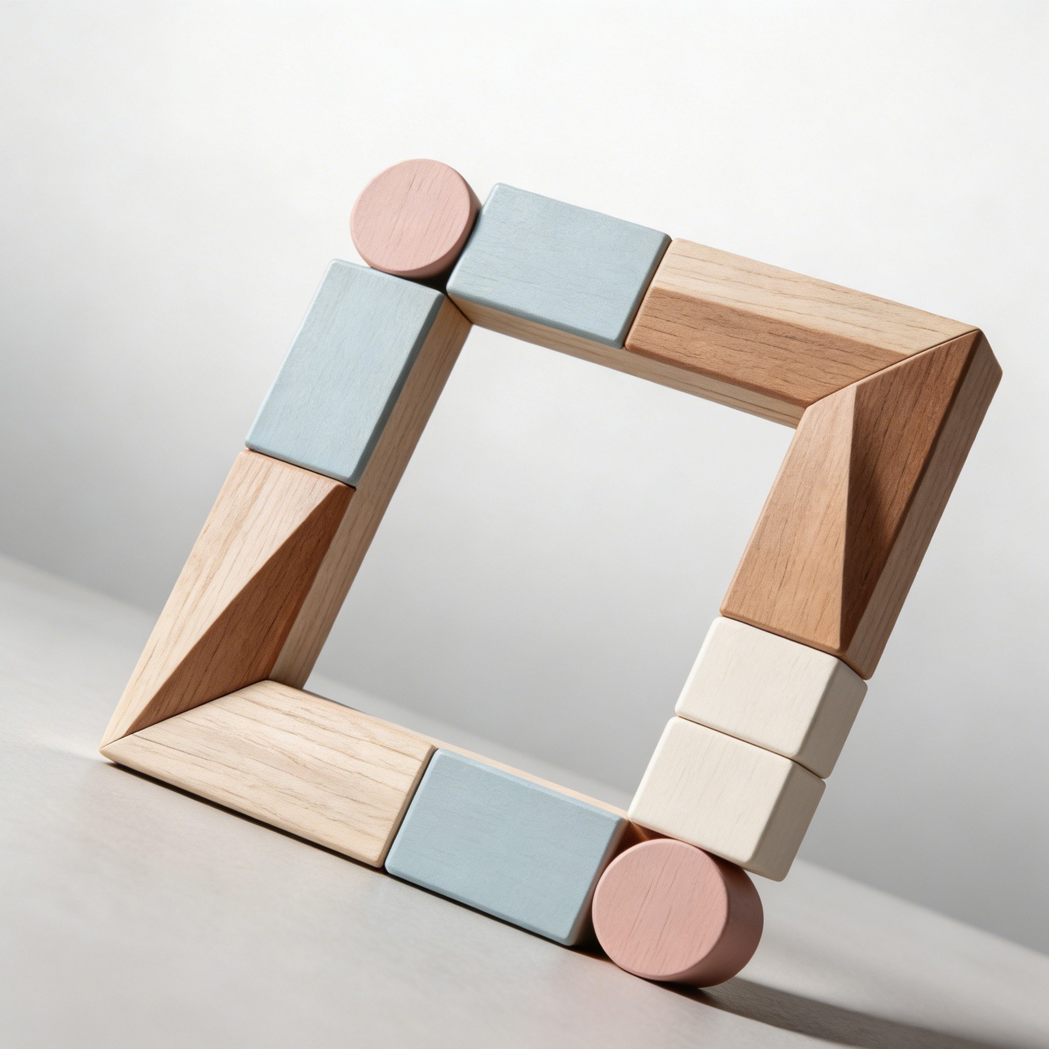 Vintage Wooden Photo Frame