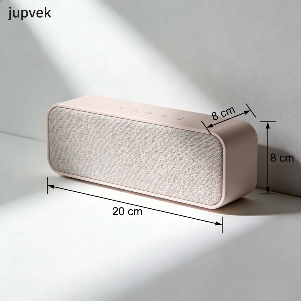 Kompaktowy głośnik Bluetooth podłączony do komputera