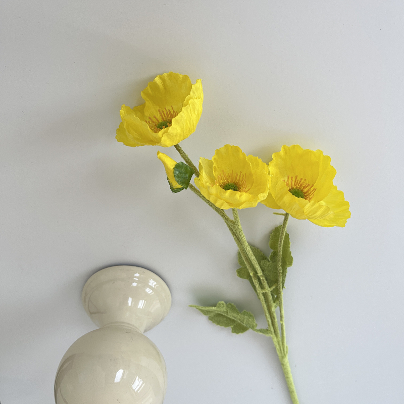 Artificial Poppy Plants