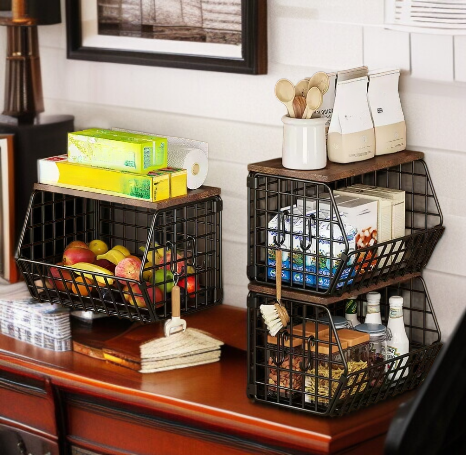 주방 벽걸이 다용도선반 세면도구 수납 바구니 야채 과일선반 욕실수납 접이식선반